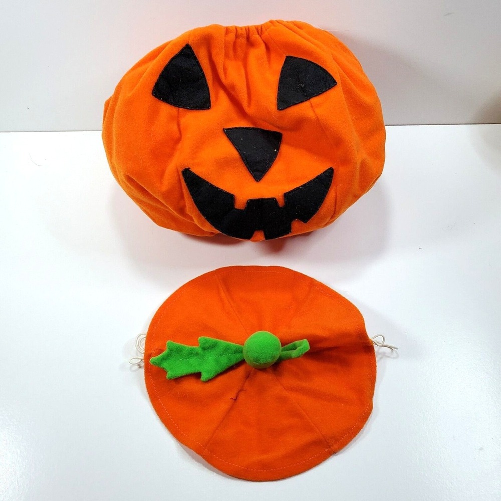 Build A Bear Halloween Pumpkin Jack O Lantern Plush Costume Clothing Outfit